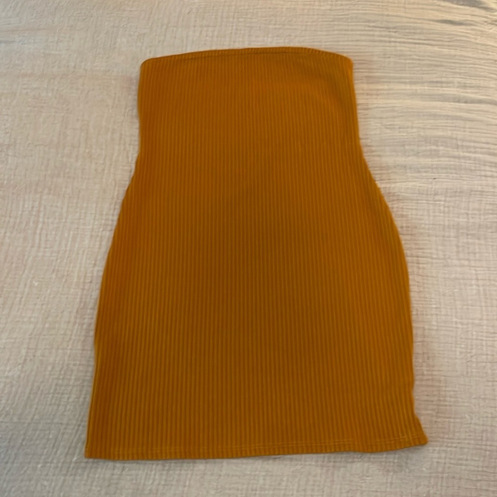 Urban Outfitters Strapless Bodycon Min Dress - Medium